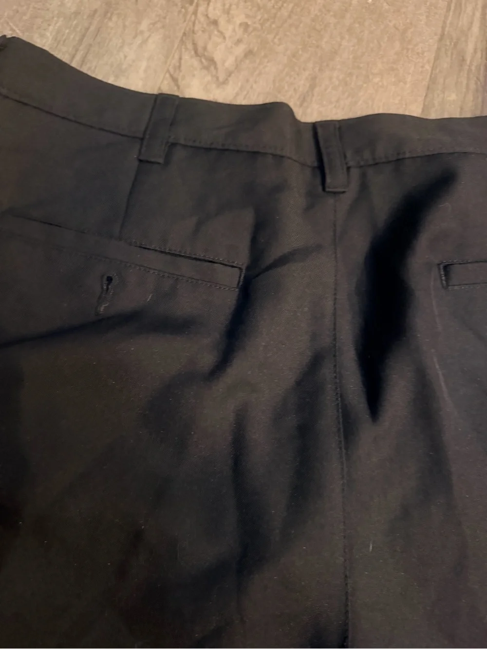 PGA Tour Black Flat-Front Performance Shorts